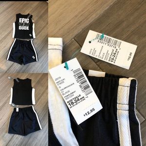 Tank top and shorts set